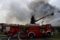 Grossbrand Halle Troisdorf Kriegsdorf Junkersring P155